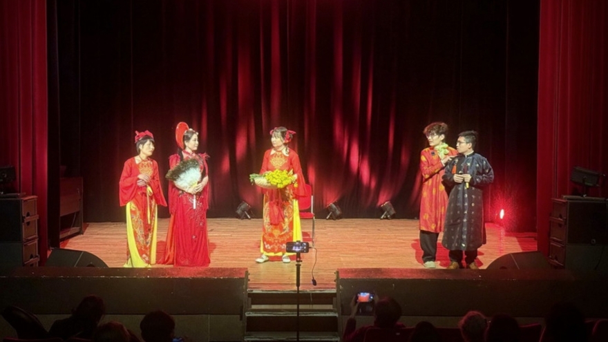 Vietnamese performances leave strong impression at Châteaudun carnival parade in France